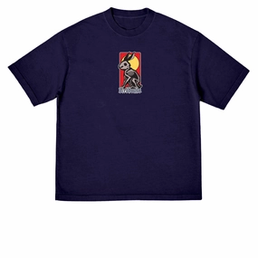 Athletic and Cool Formal Occasion Birdhouse X-Ray Tee T-Shirt - Navy
