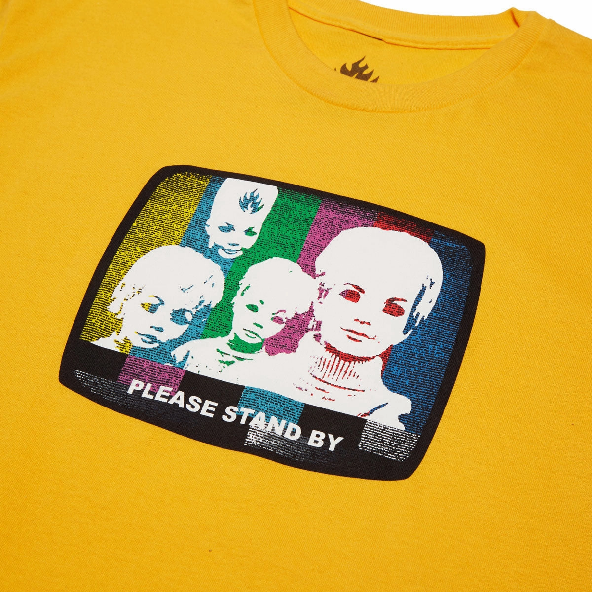 Indoor clothing Black Label Stand By T-Shirt - Gold