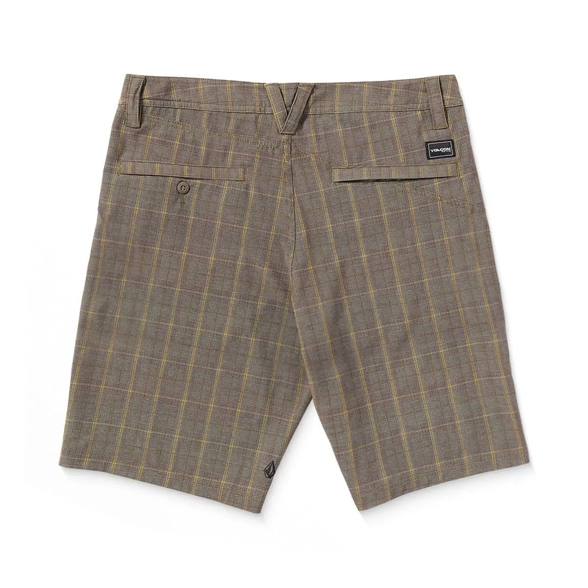 Travel Style muted colors Volcom Mix Frickin Cross Shred 20 Shorts - Dark Khaki