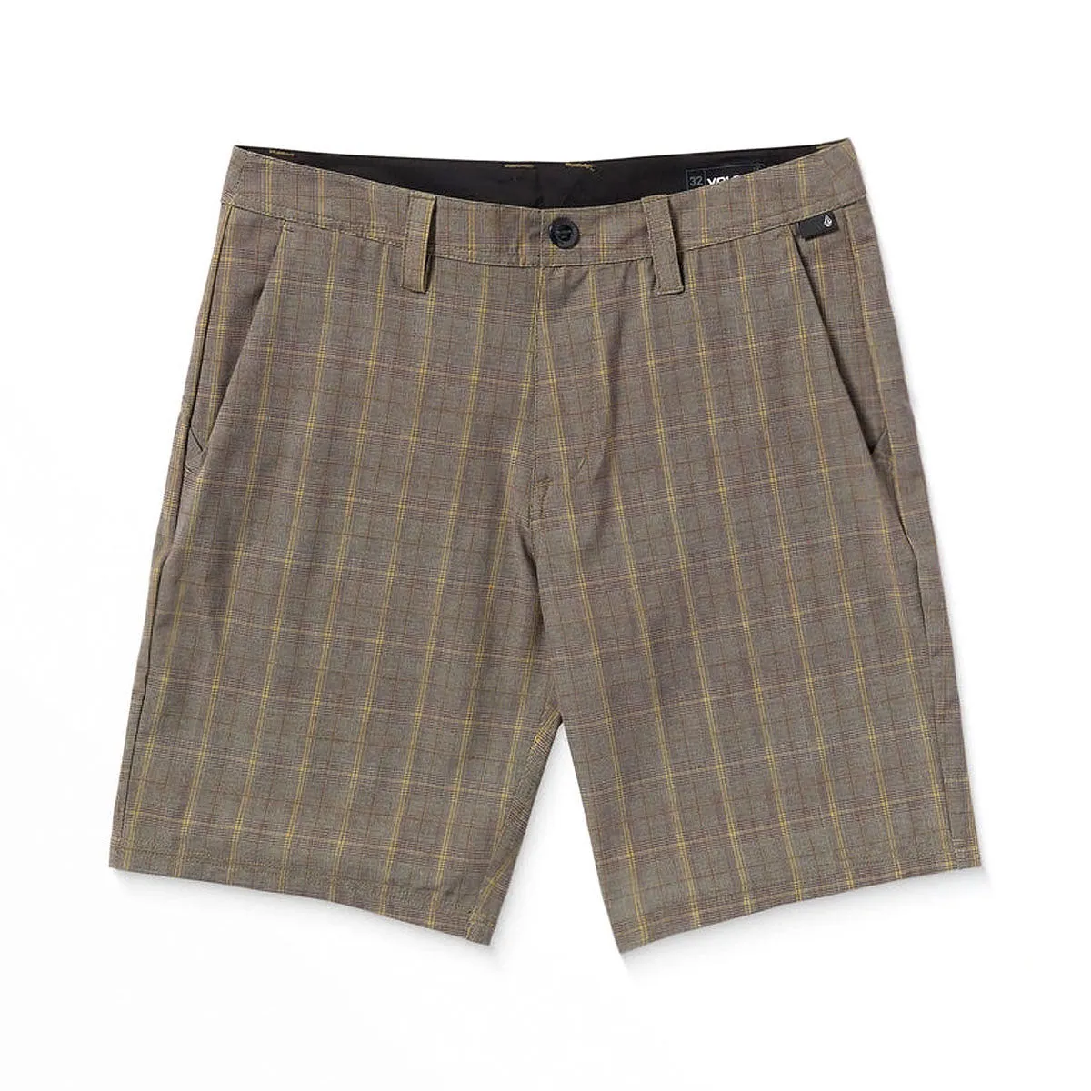 Double Layered Knees retail industry Volcom Mix Frickin Cross Shred 20 Shorts - Dark Khaki