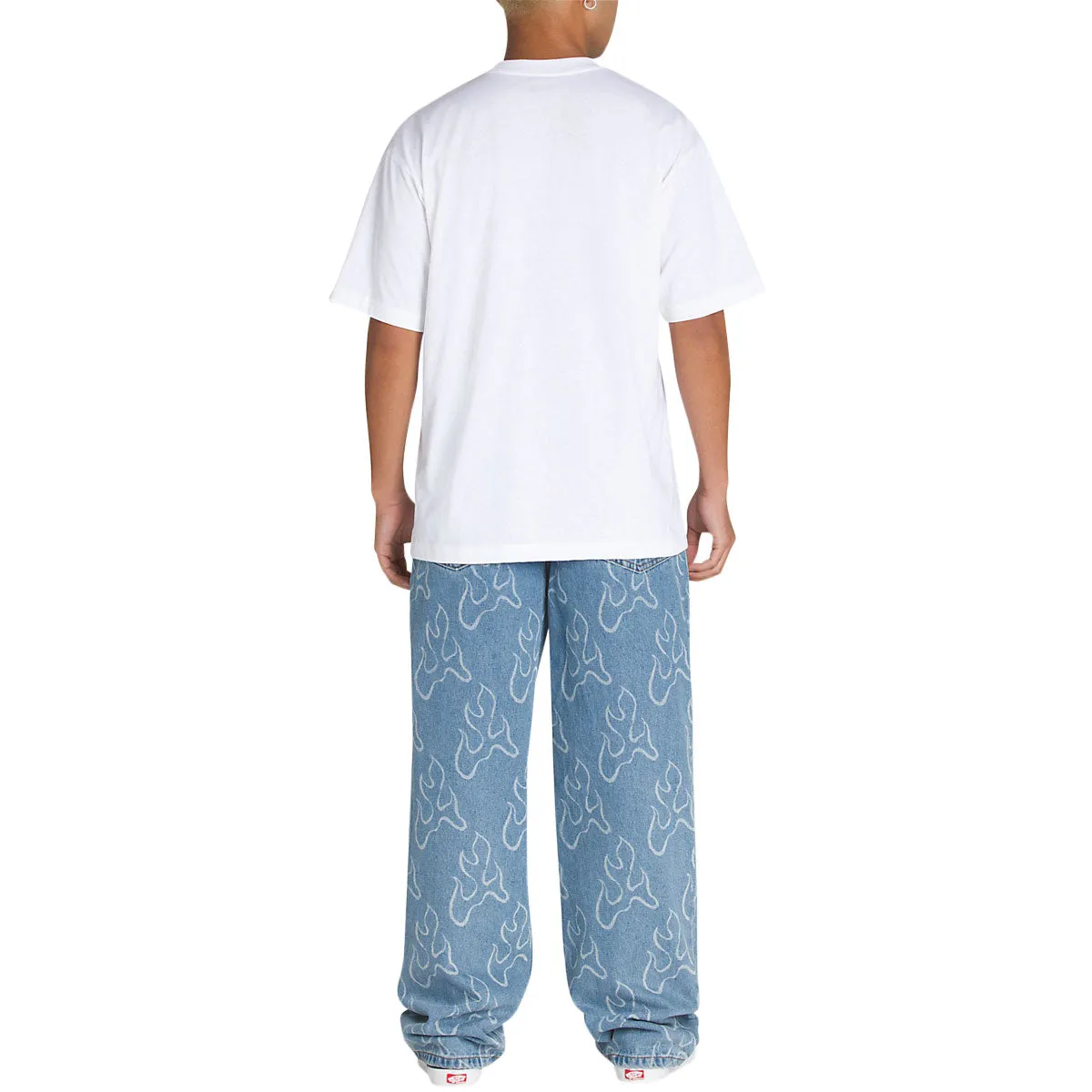 Vans Check-5 Blaze Loose Denim Jeans - Stonewash Blue Layering Essential