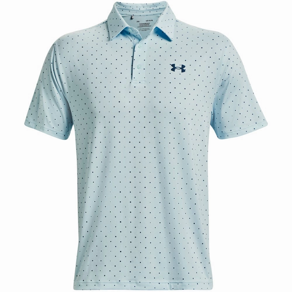 Under Armour Playoff Polo Shirt 2.0 - Fuse Teal Anti Pilling Treatment