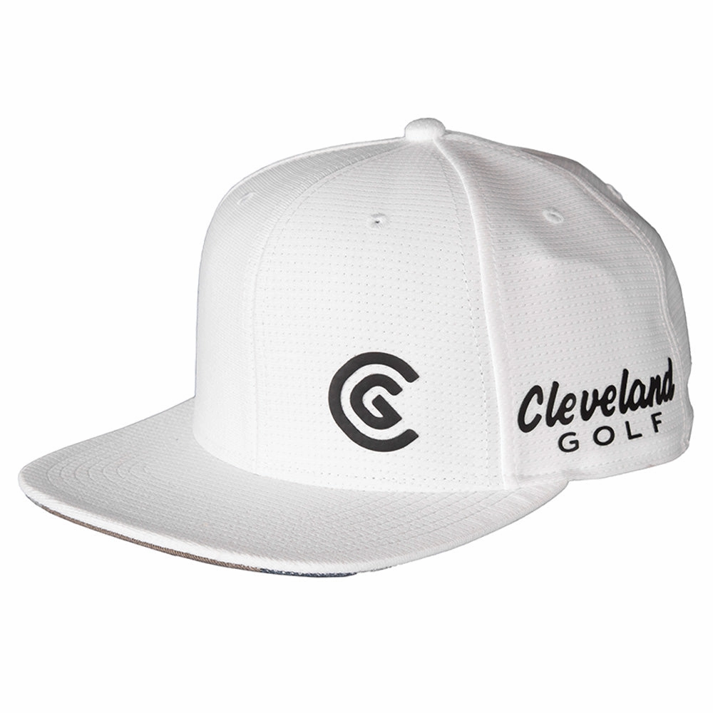 Smart Layers Cleveland CG Flatbill Camo Cap - White