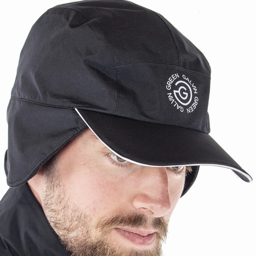 All Fit Galvin Green Arnie Gore-Tex Hat - Black/White