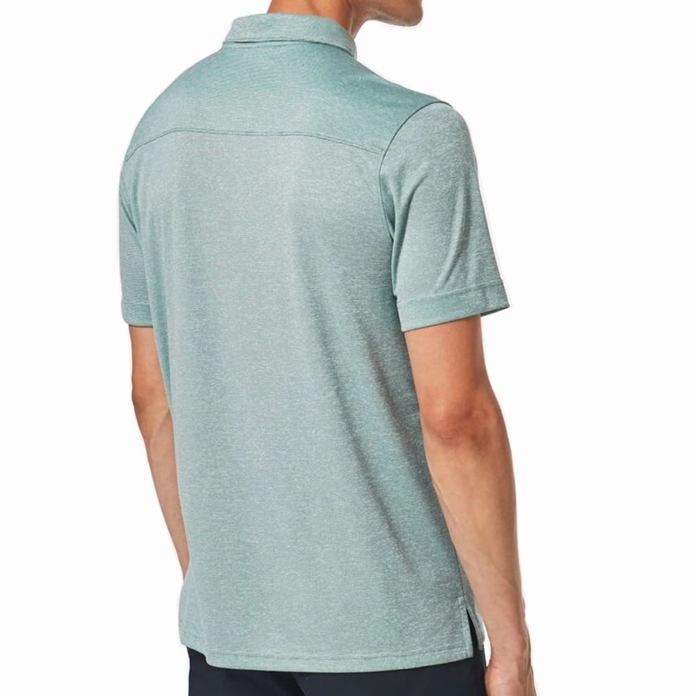 Anti Pill Surface Oakley Gravity Polo Shirt 2.0 - Bay Green
