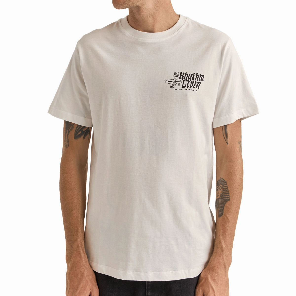 Casual Comfort Layer Rhythm Livin T-Shirt - White