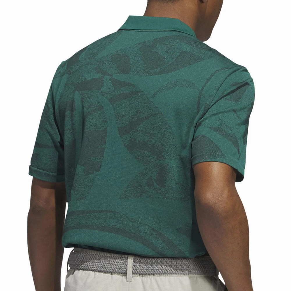 adidas Go-To Primeknit Polo Shirt - Collegiate Green Fun Style Cycling endurance