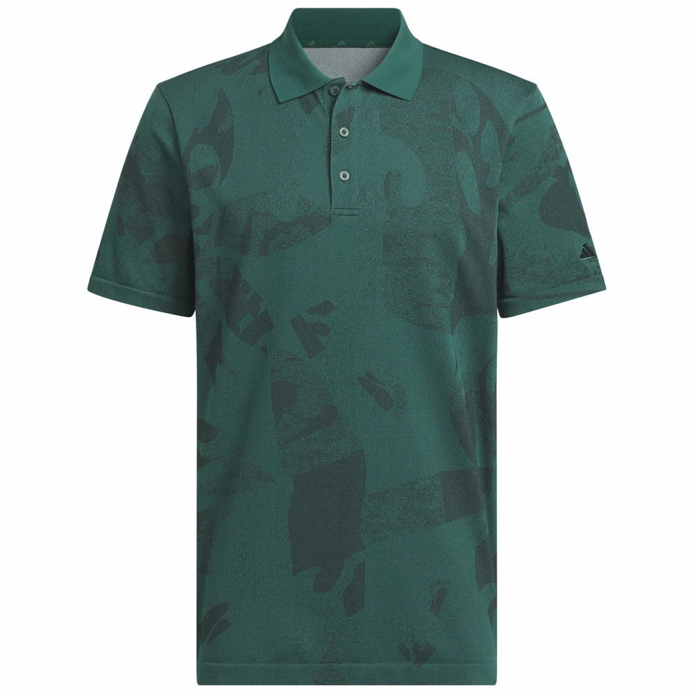 Casual Chic Wear adidas Go-To Primeknit Polo Shirt - Collegiate Green