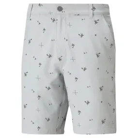 Puma Palm Spring Shorts - High Rise/Quiet Shade Tailored Design Workout Gear