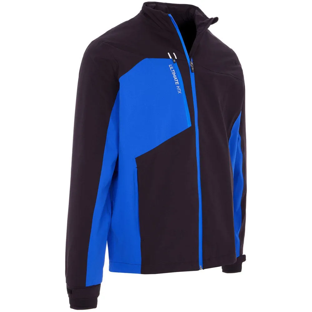 Temperature Regulating Tech ProQuip Ultimate HTX Waterproof Jacket - Black/Blue