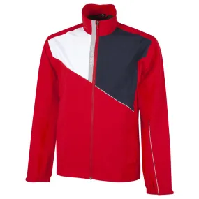 Galvin Green Apollo Waterproof Jacket - Red/White/Navy/Grey Glove Compatible Cuffs