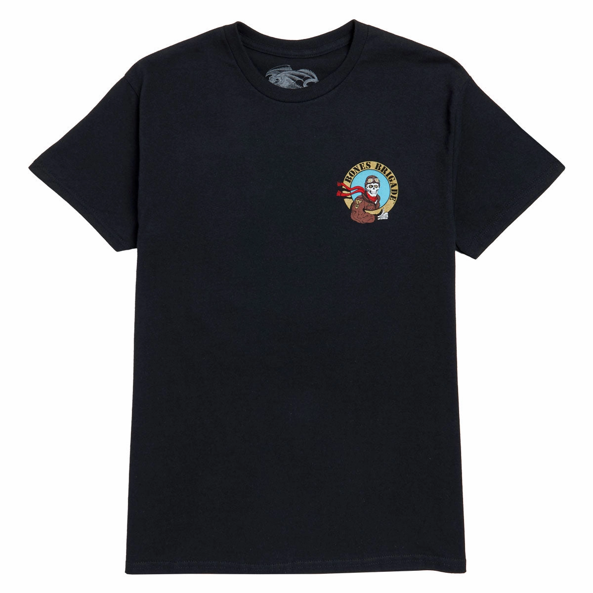Bones Brigade Ripper Pilot T-Shirt - Black Fun and Playful Stylish Outfit