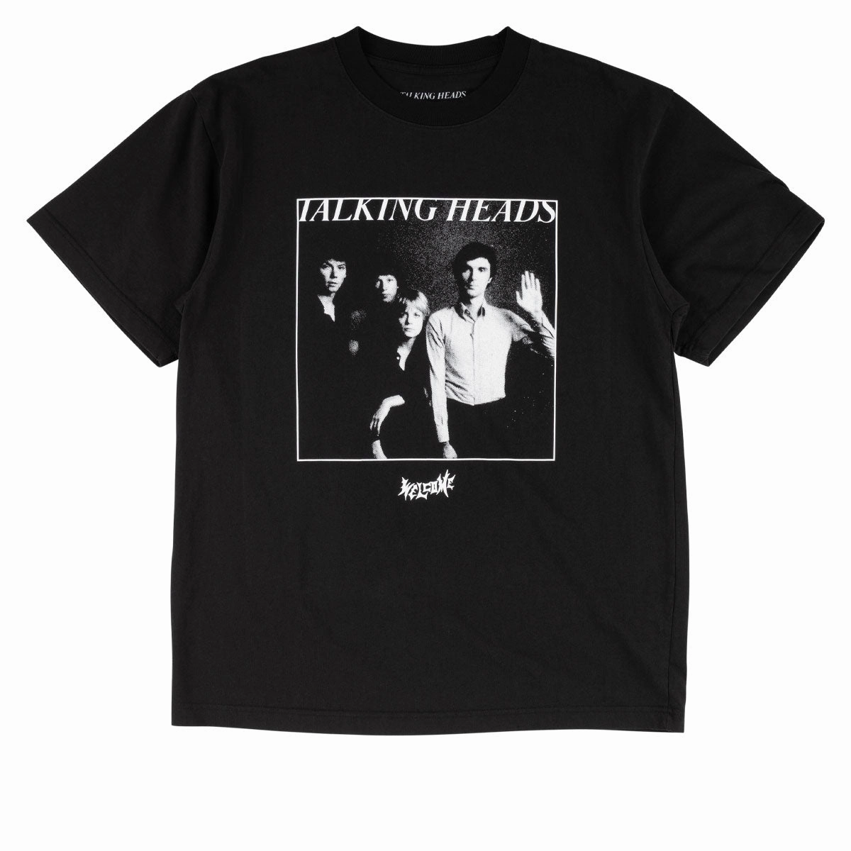 Trendy Vibe Welcome x Talking Heads Quartet T-Shirt - Black