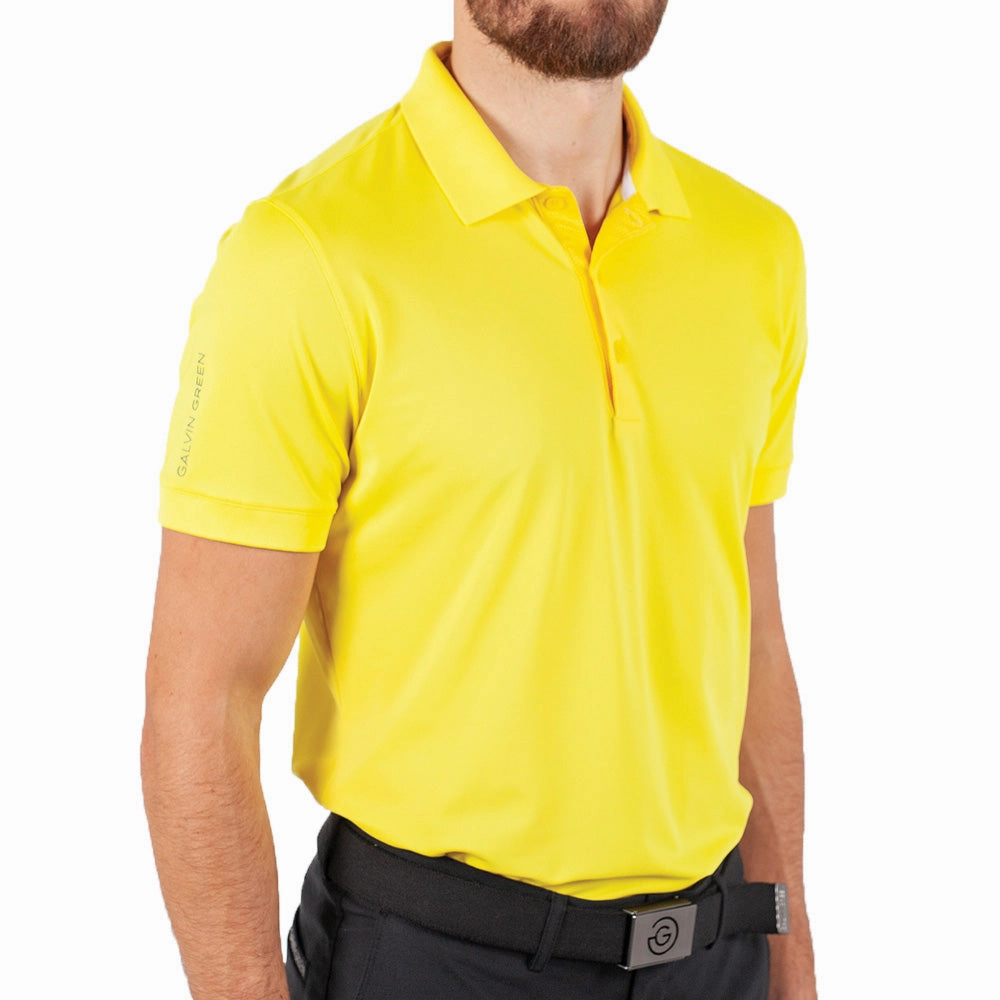 Soft Design Galvin Green Max  Polo Shirt - Yellow