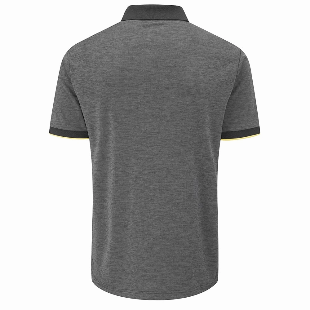 Stuburt Crawley Polo Shirt - Onyx Marl LongLastingColor Perfect for Travel