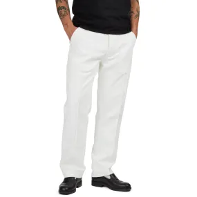 CCS French Surplus Chore Pants - White Dressy look EasyCareFabric