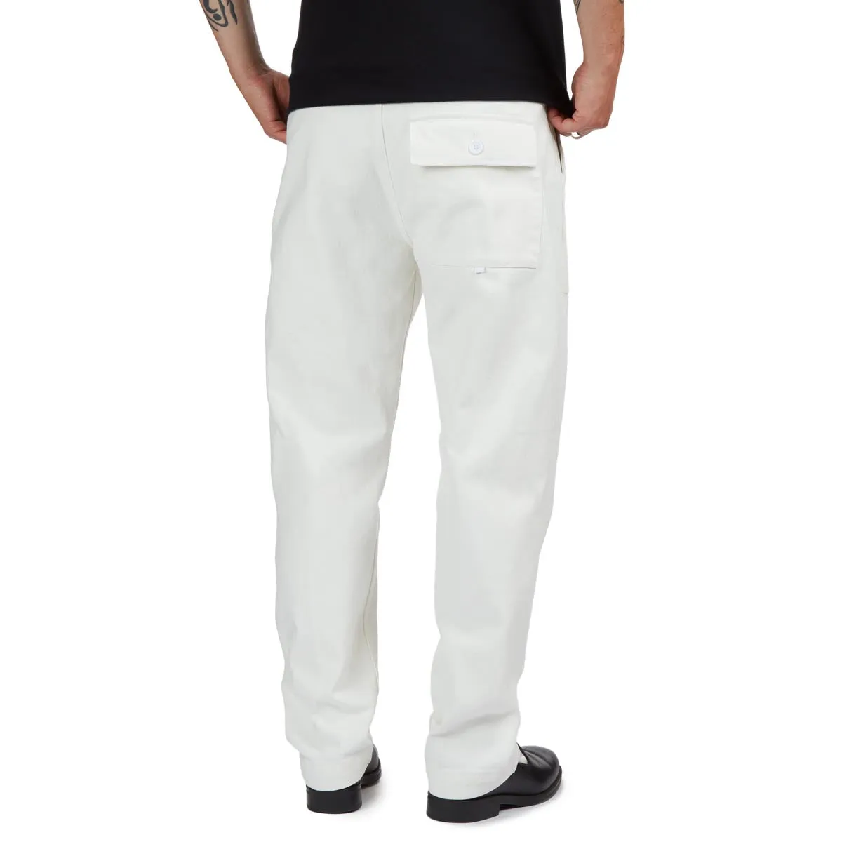 CCS French Surplus Chore Pants - White Multi Panel Construction