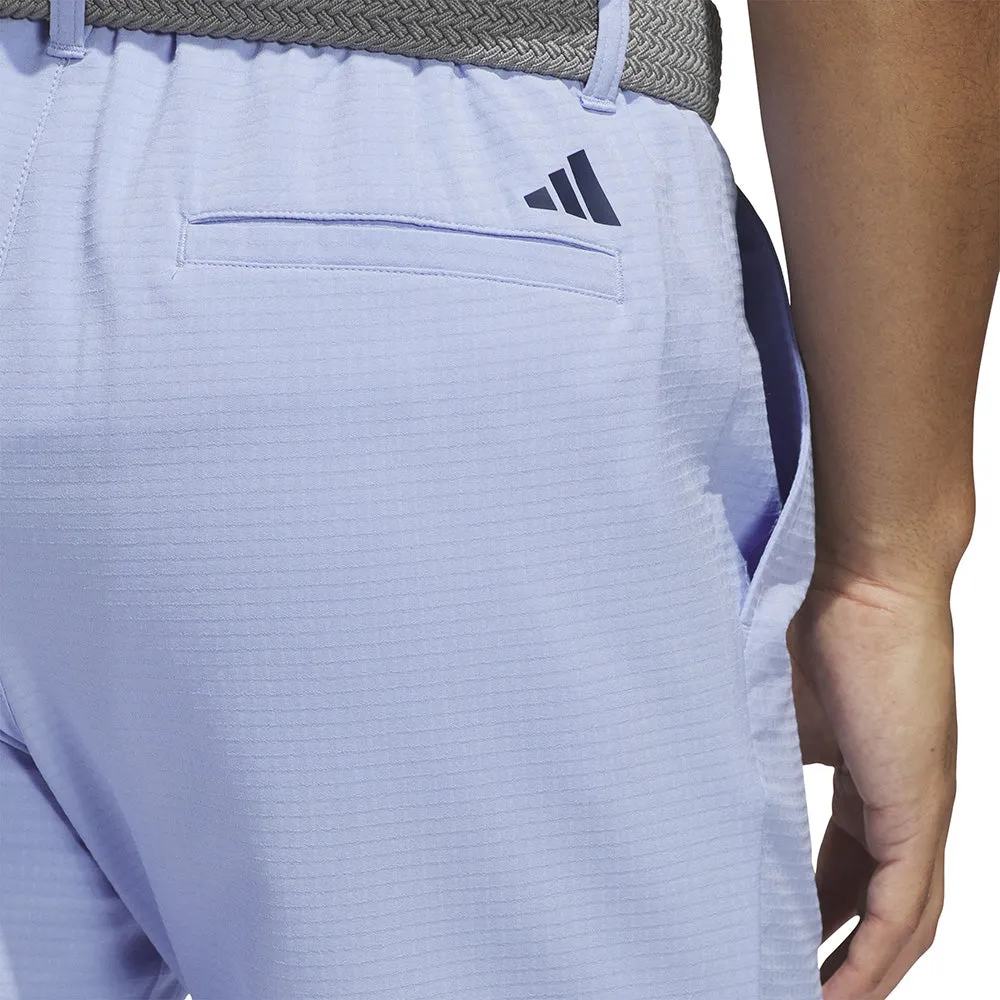 Friction Reducing Lining adidas Ultimate365 Pleated Golf Shorts - Blue Spark