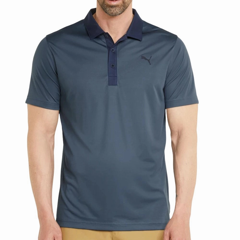 Work efficiency Puma Gamer Polo Shirt - Evening Sky/Navy Blazer