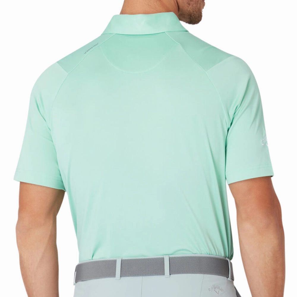Comfort Wearable quick dry Callaway Swingtech Solid Polo Shirt - Neptune Green