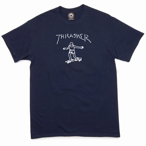 Thrasher Gonz T-Shirt - Navy Sporty Vibe