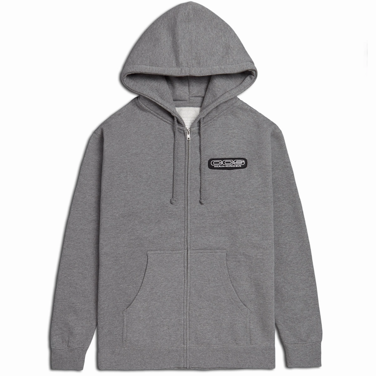 Weasel like CCS Mailorder Patch Zip Hoodie - Grey/Black