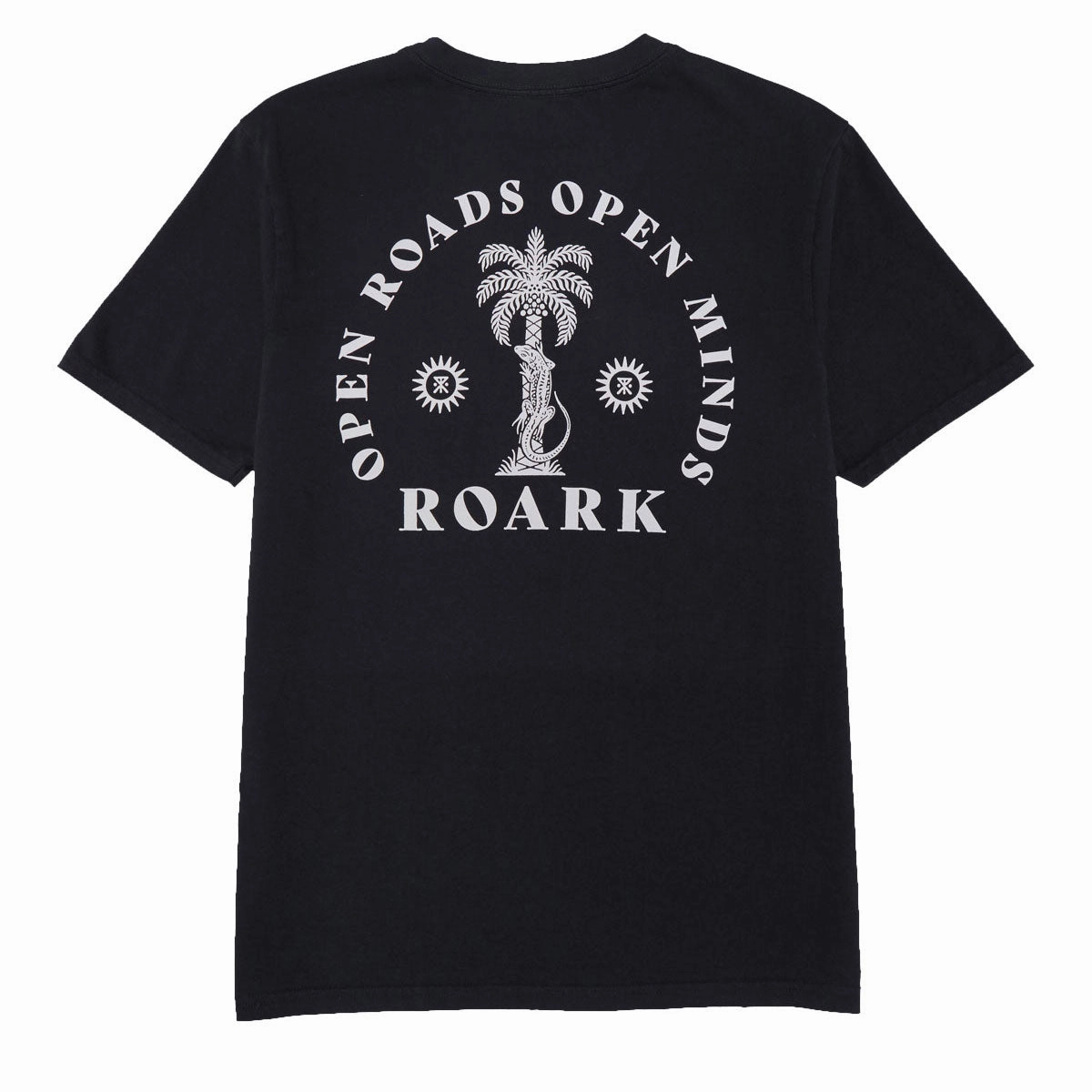 short sleeved Roark Palma Chilena T-Shirt - Black