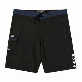 AVVA Anacapa 20 Boardshorts - Black Functional Fit Light support