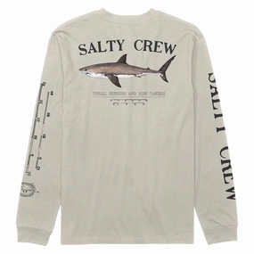 Simple and Cozy Salty Crew Bruce Classic Long Sleeve T-Shirt - Bone