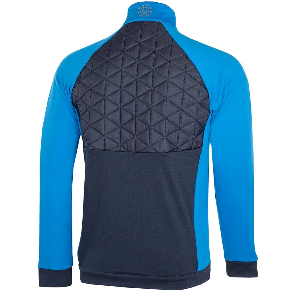 Galvin Green Dexter Insula Jacket - Navy/Blue Laser Cut Vents Soft Texture