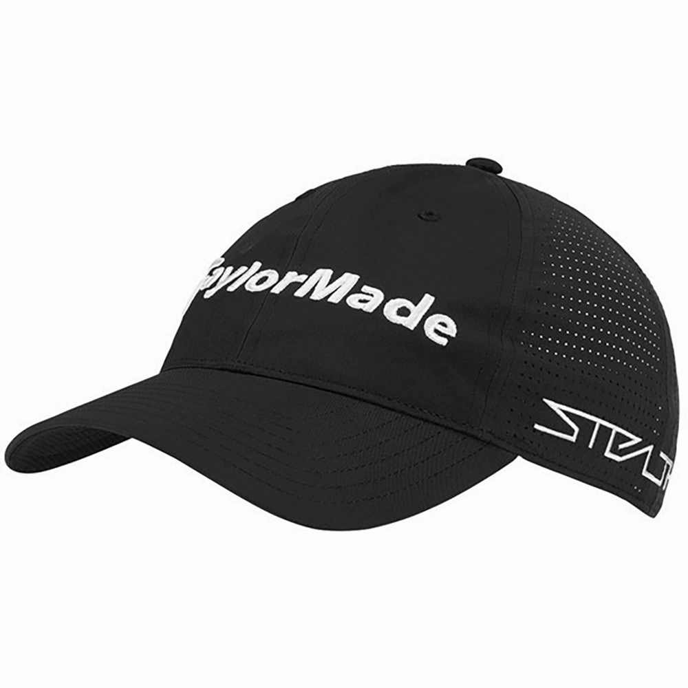 Eye Catching Ventilated Design TaylorMade Stealth Tour LiteTech Cap - Black