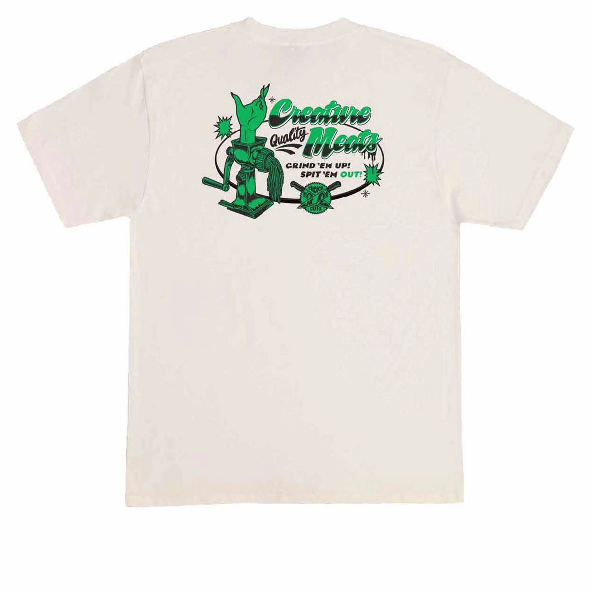 Creature Meat Grinder T-Shirt - Natural City Smart Look