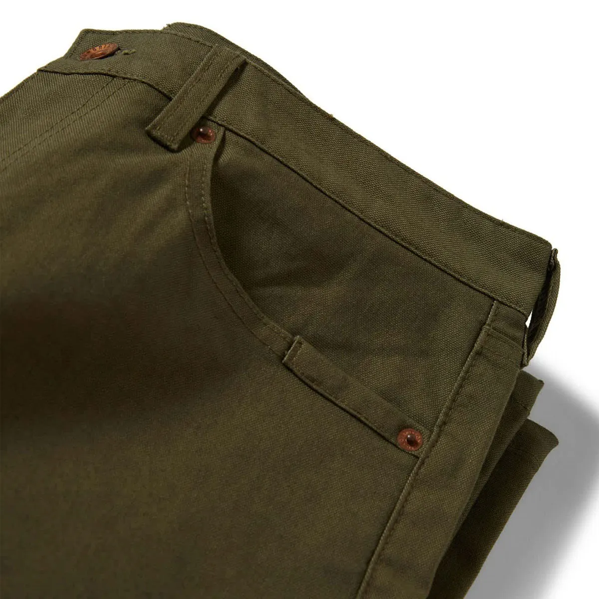Brixton Builders 5 Pocket Pants - Ivy Green Refined fit