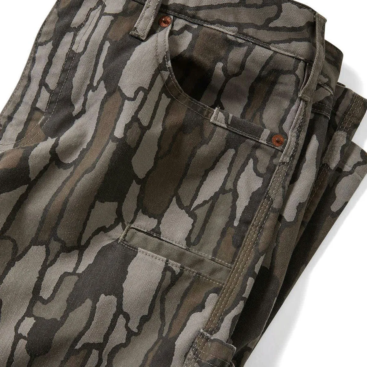 Breathable wear Brixton Builders Carpenter Pants - Bark Camo