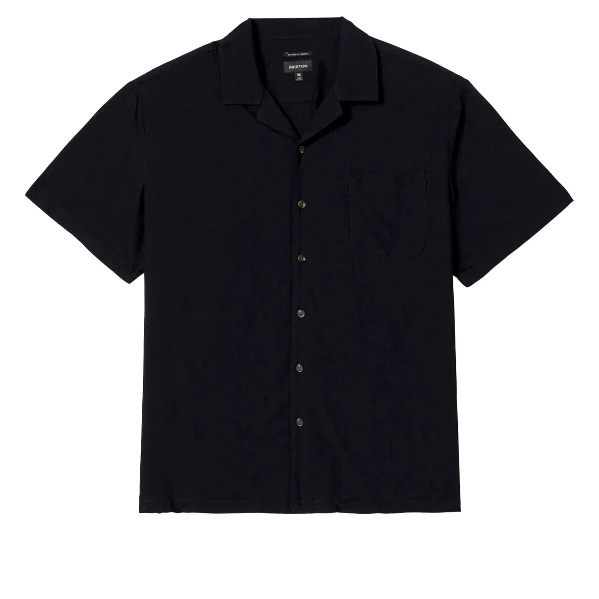 Brixton Bunker Shirt - Black Beach Attire
