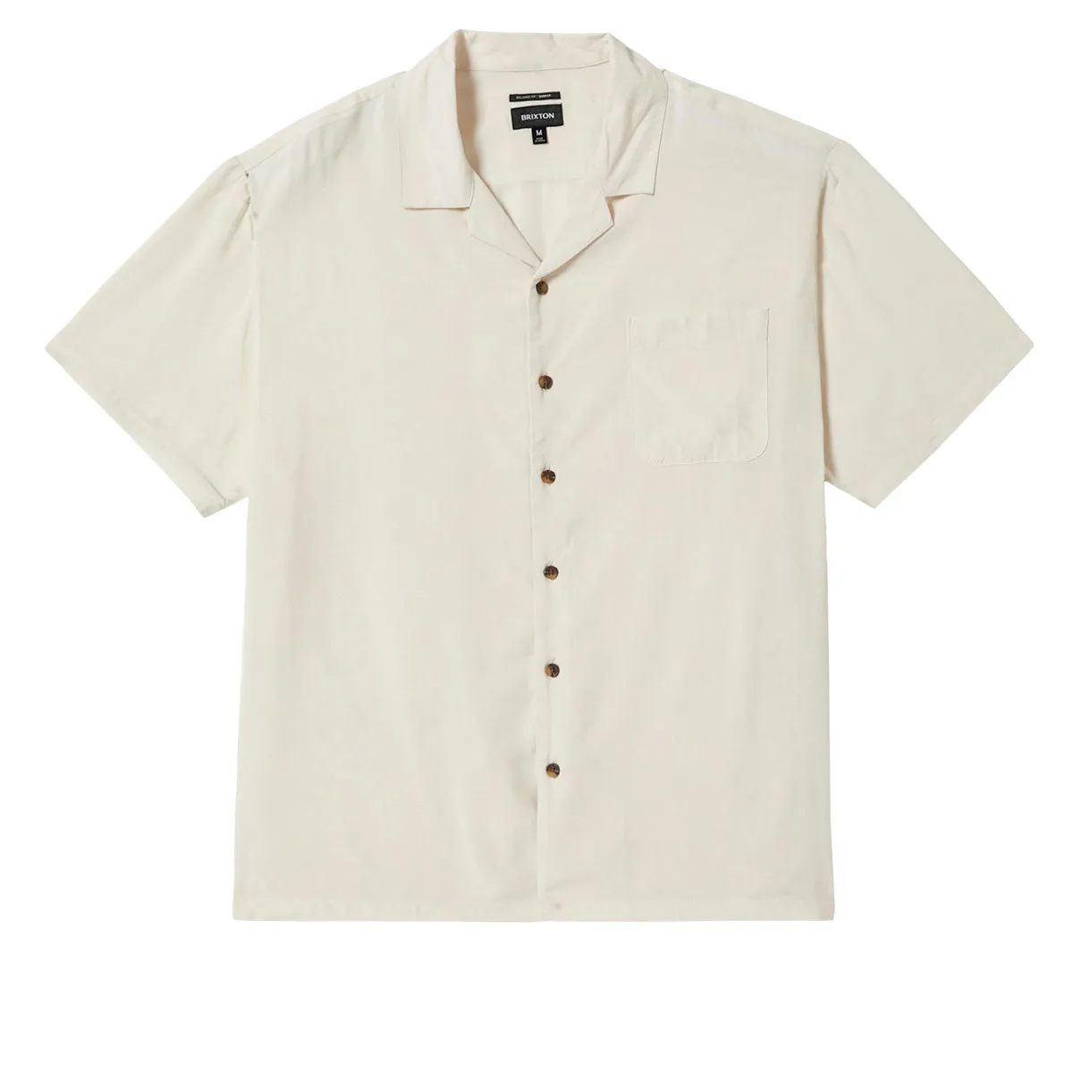 Brixton Bunker Shirt - Whitecap All Day Comfort Tech