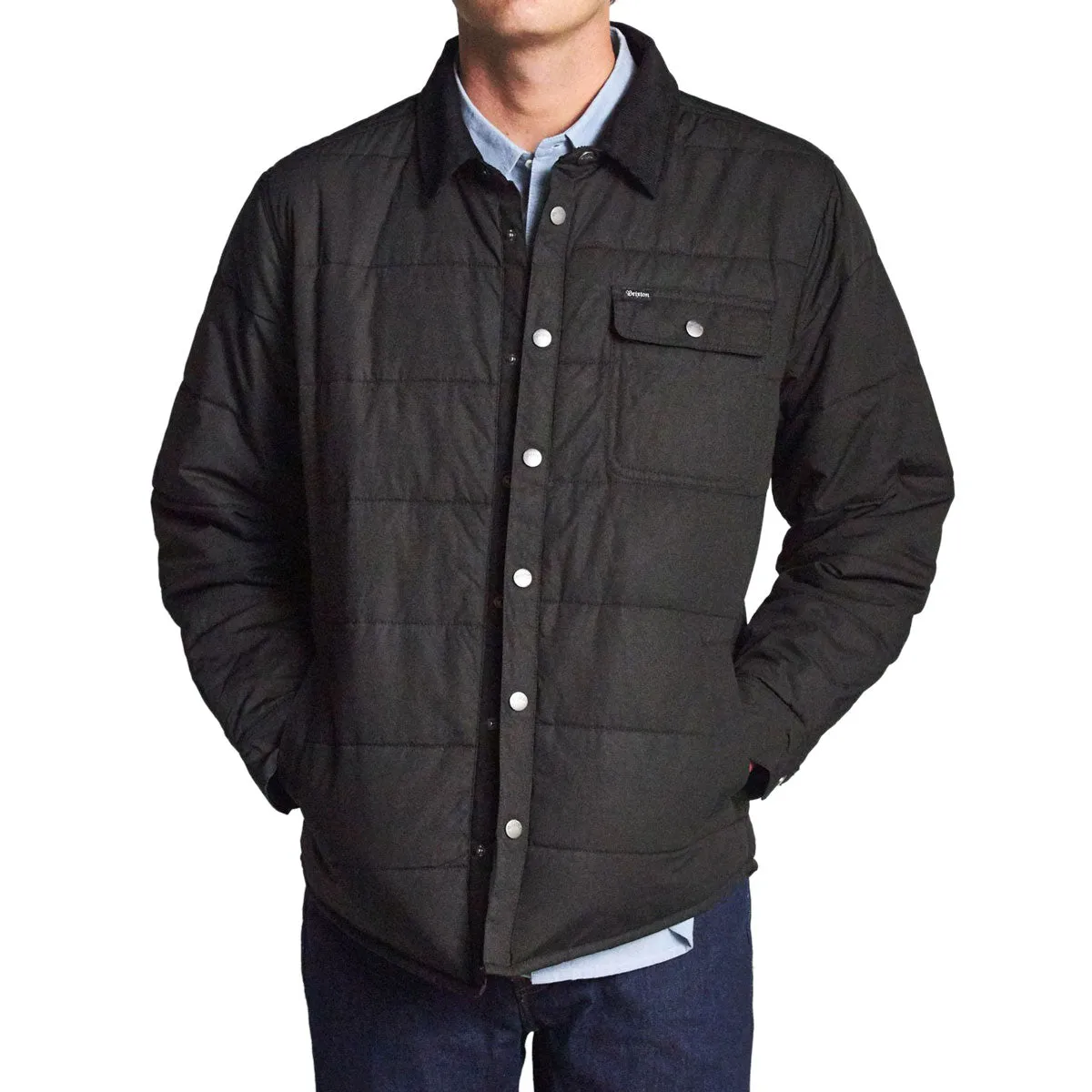 Brixton Cass Jacket - Black/Black Trendy Must Have AntiPilling Finish