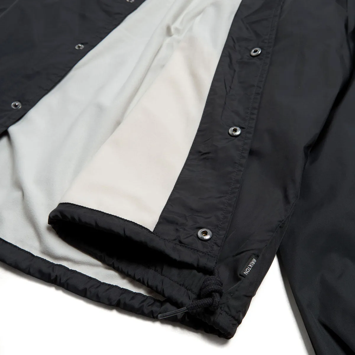 Brixton x Ford Built Tough Windbreaker Jacket - Burnt Rubber Soft Weather Wear Durable Water Repellent Finish