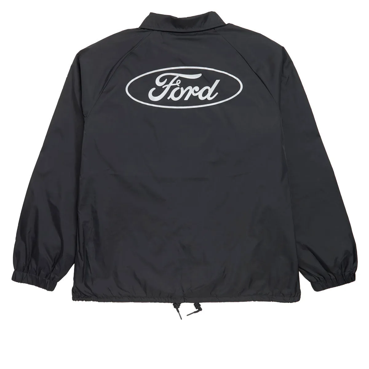InterchangeableLining Windbreaker Inspired Fit Brixton x Ford Built Tough Windbreaker Jacket - Burnt Rubber