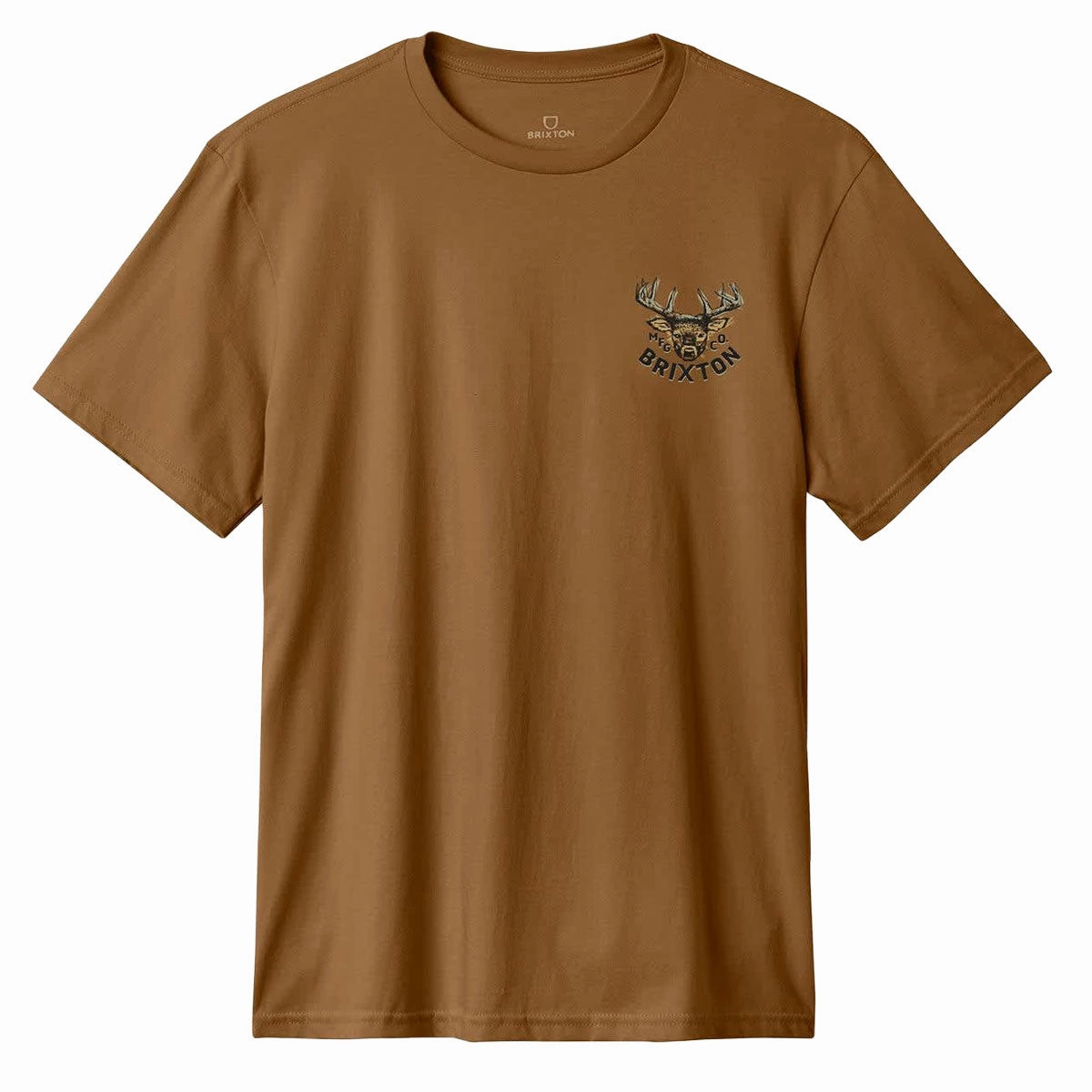 Brixton Berick Tailored T-Shirt - Washed Copper Party fun Essential Top