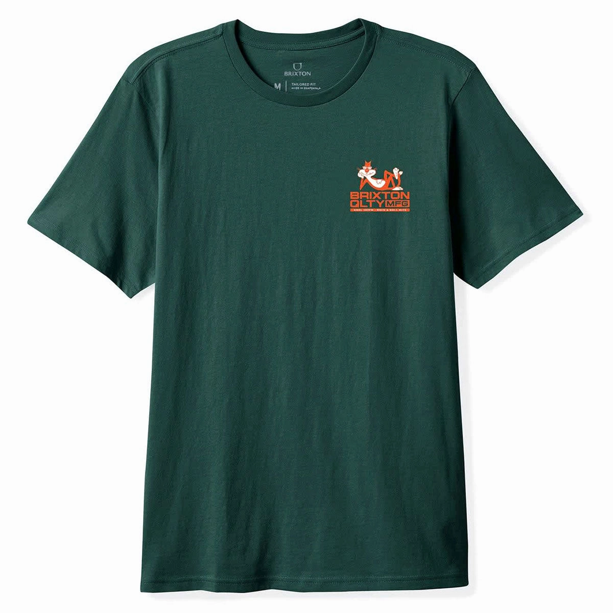 Fit for Everyone Brixton Cool Cat T-Shirt - Deep Emerald