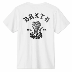 Smart Casual Brixton Darver T-Shirt - White