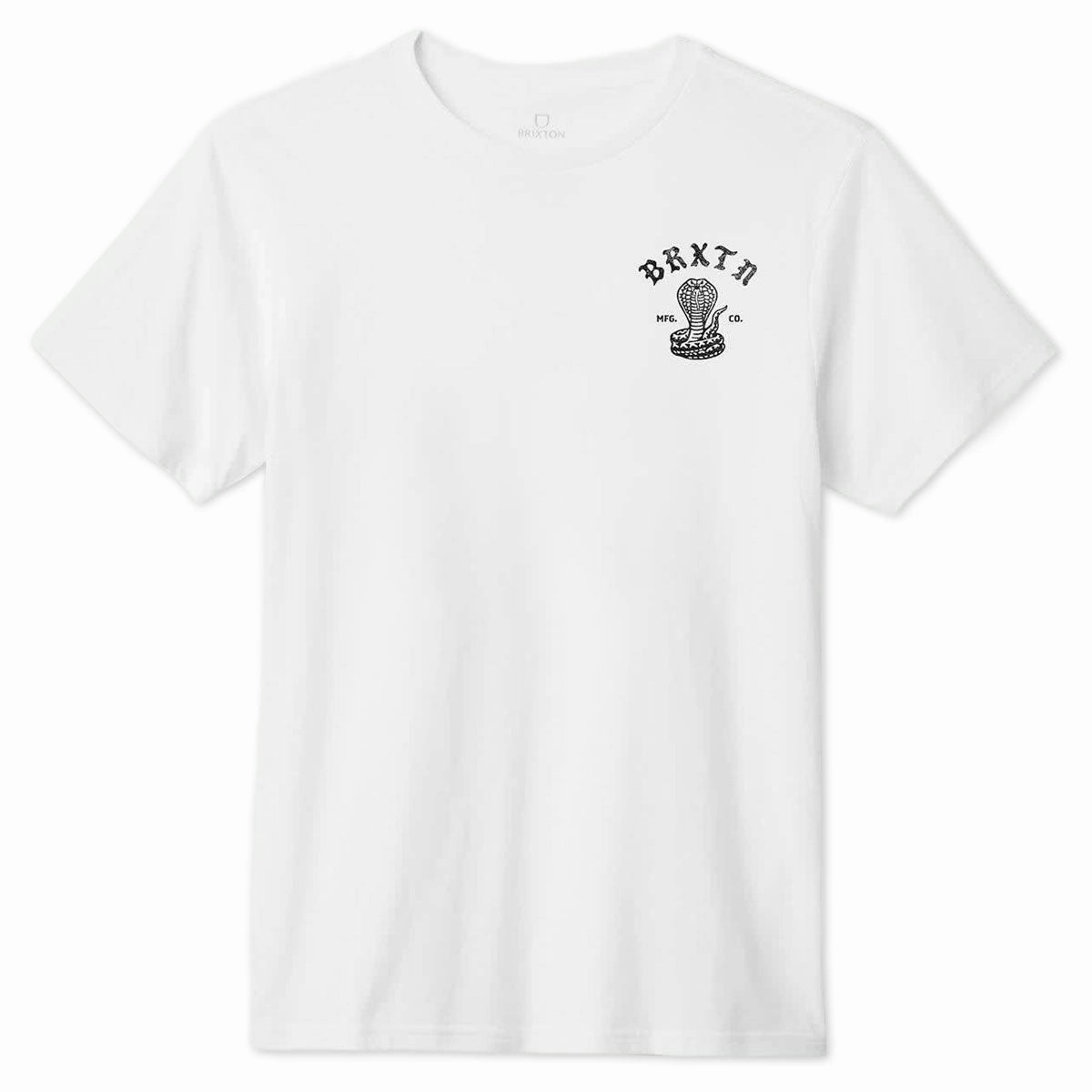 Brixton Darver T-Shirt - White semi-formal style