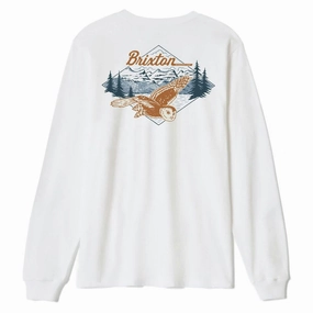 Minimalist Apparel Brixton Driftway Long Sleeve T-Shirt - White