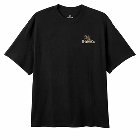 Breathable knit Breathable Fit Brixton Inwood T-Shirt - Black
