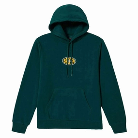 No Sag Shoulder Support Sports Apparel Brixton Largo Hoodie - Deep Emerald