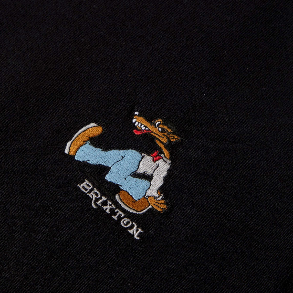 Brixton Stride Heavyweight T-Shirt - Black Classic Wash coordinate with other items