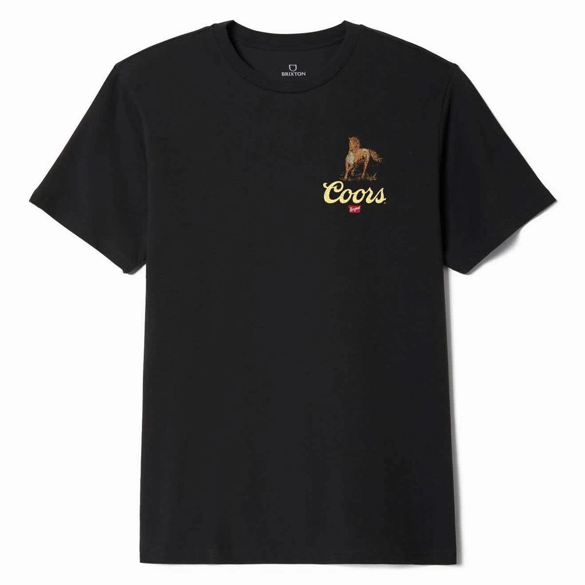 BreathableMaterial Brixton x Coors Roam T-Shirt - Black