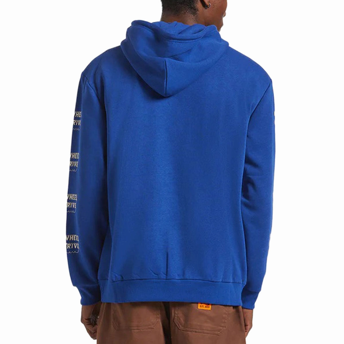 Sparkly details Workwear Brixton x Ford Mud Marathon Fleece Hoodie - Ford Blue
