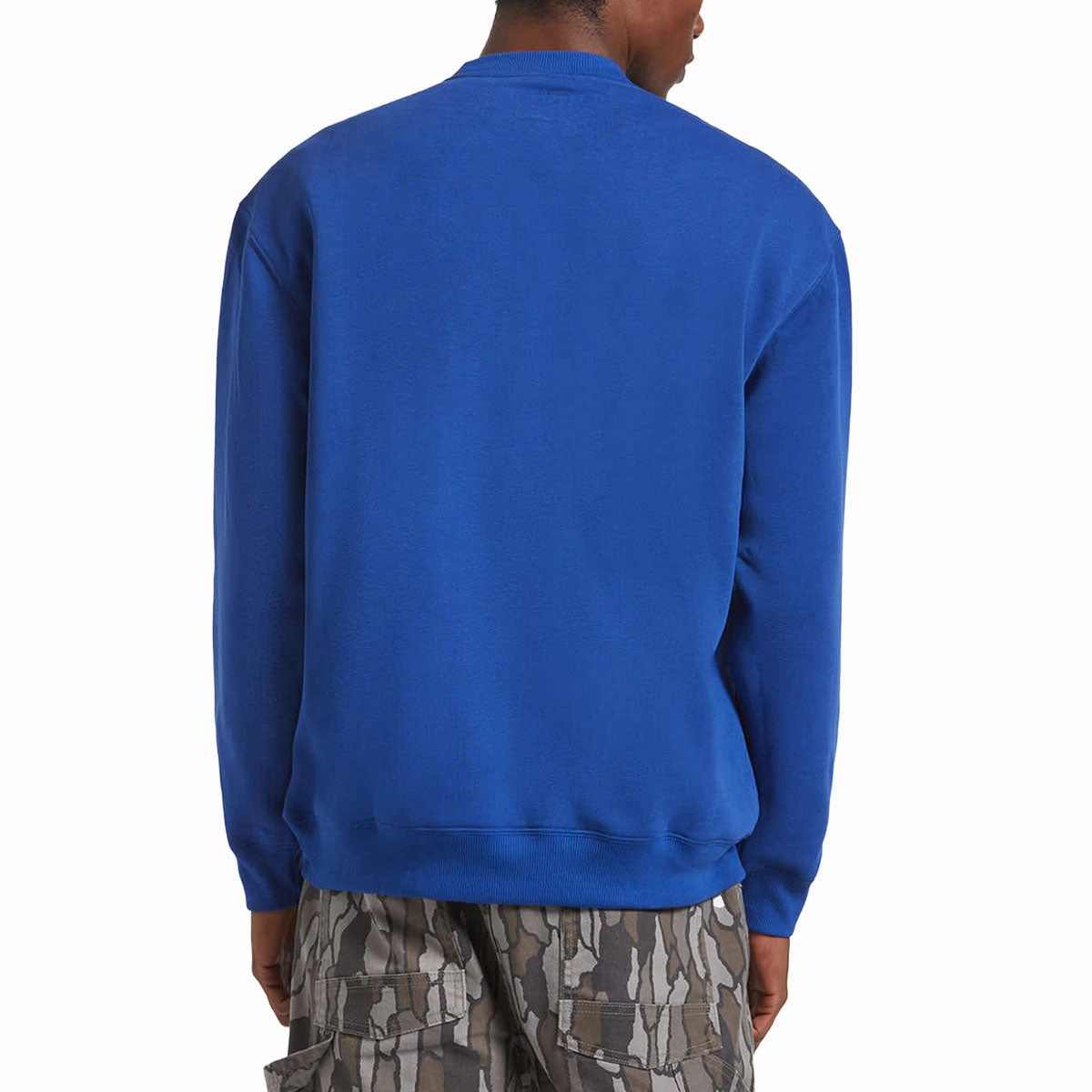 Daily Uniform Brixton x Ford Number One Fleece Crew Sweatshirt - Ford Blue